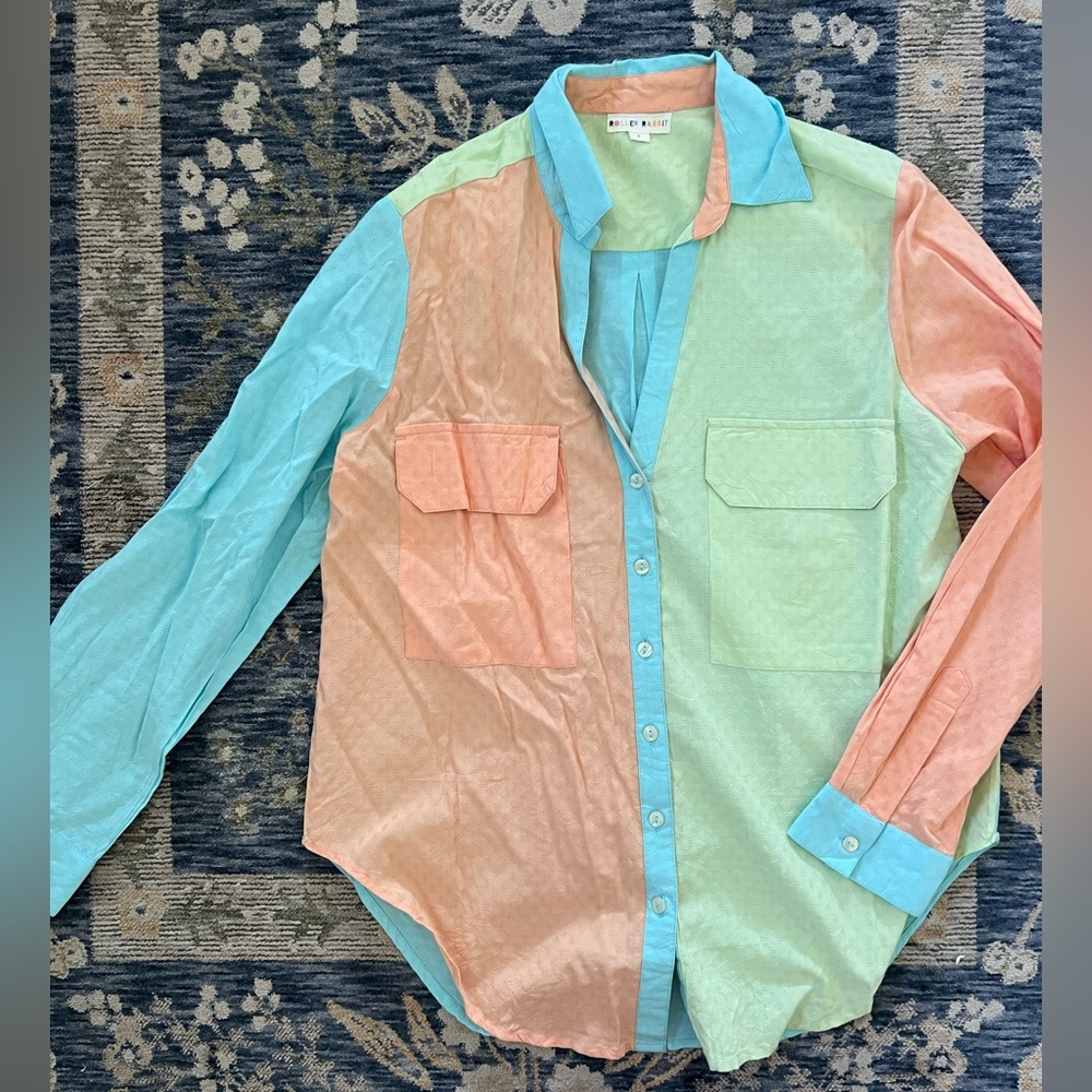 Roller Rabbit Button Down Shirt - image 1